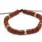 bracelets unisexe en pierre de jaspe, réglable