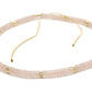 Collier Unisexe réglable collection Caroline en pierre de Quartz