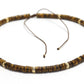 Collier Unisexe réglable collection Caroline en pierre d'Oeil de tigre