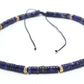Collier Unisexe réglable collection Caroline en pierre de Lapis Lazuli