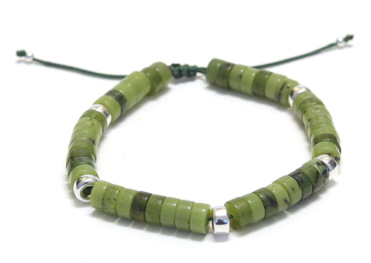 Bracelets unisexe en jade, adaptable