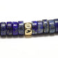 Bracelet unisexe réglable en pierre de Lapis Lazuli