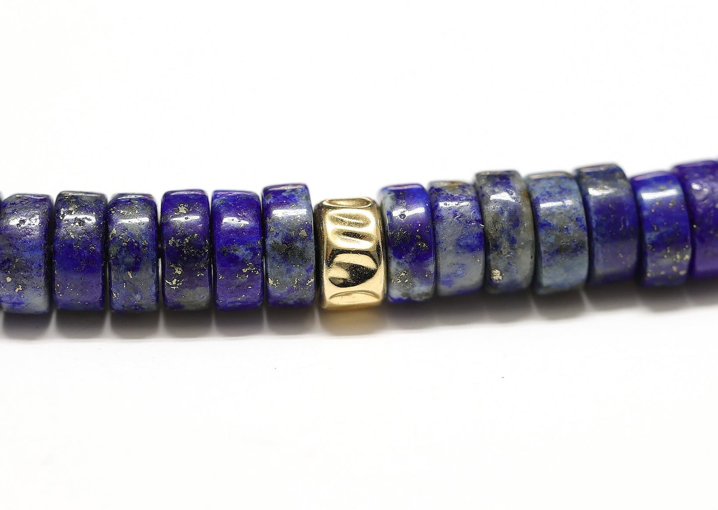Bracelet unisexe réglable en pierre de Lapis Lazuli