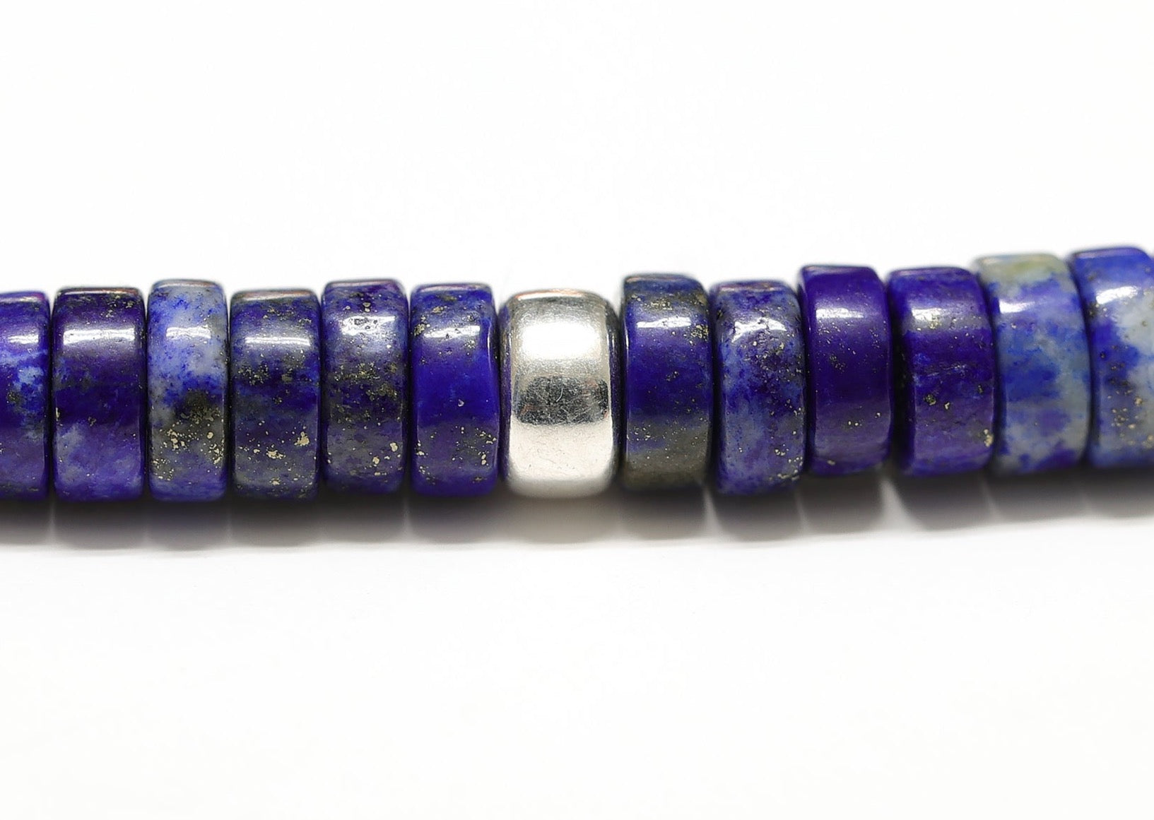 Bracelet unisexe réglable en pierre de Lapis Lazuli