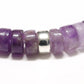 bracelet violet, bracelet femme, améthyste