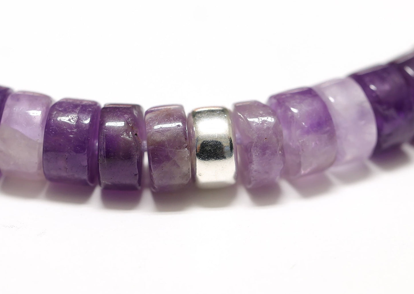 bracelet violet, bracelet femme, améthyste
