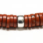 Collier Unisexe réglable collection Caroline en pierre de Jaspe